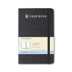 Moleskine Hard Cover Sketchbook, Medium Debossing - Black - View 1