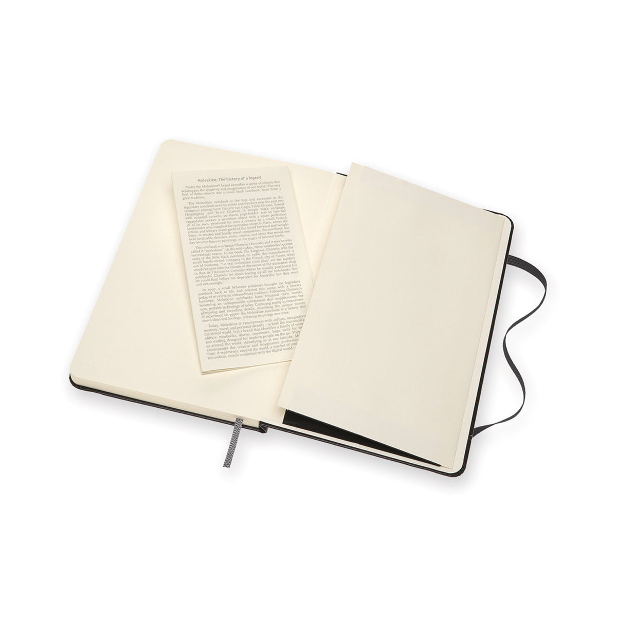 Moleskine Hard Cover Sketchbook, Medium Debossing - Black - View 6
