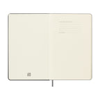 Moleskine Hard Cover Smart Notebook, Ruled, Large Debossing - Black - View 2