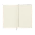 Moleskine Hard Cover Smart Notebook, Ruled, Large Debossing - Black - View 3