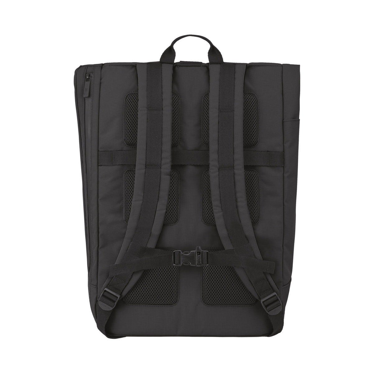Moleskine Metro Roll Top Laptop Backpack, 30 L Embroidery - Black - View 4