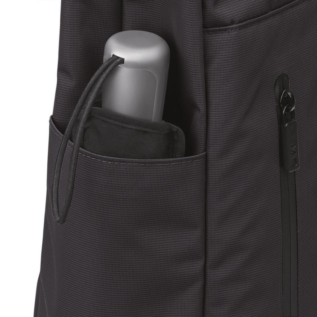 Moleskine Metro Roll Top Laptop Backpack, 30 L Embroidery - Black - View 5