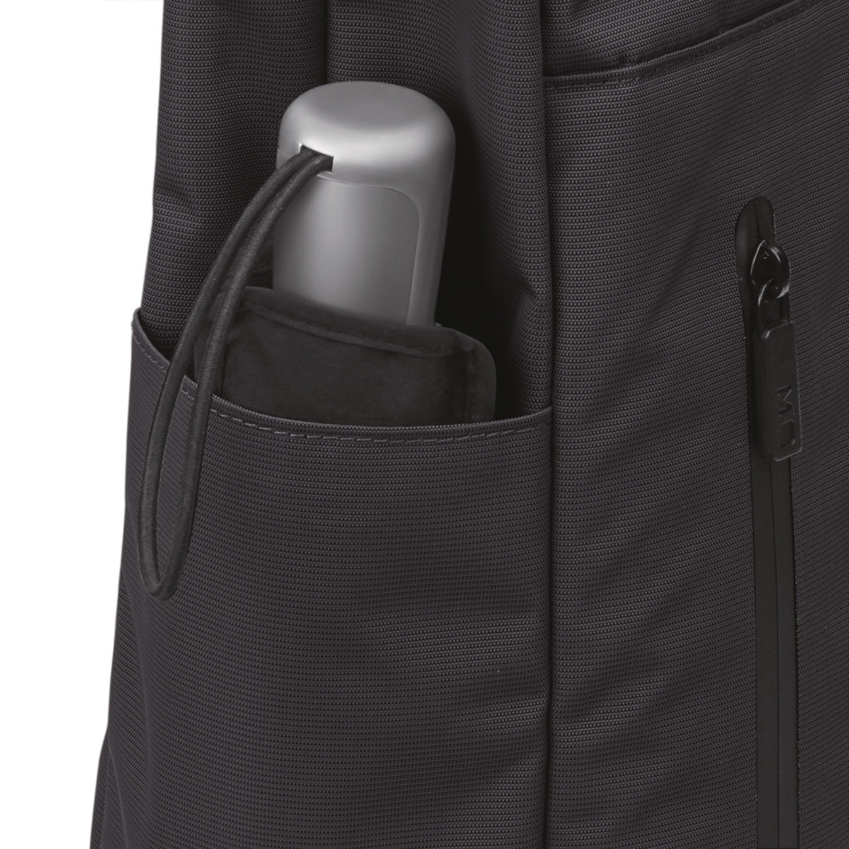 Moleskine Metro Roll Top Laptop Backpack, 30 L Embroidery - Black - View 5