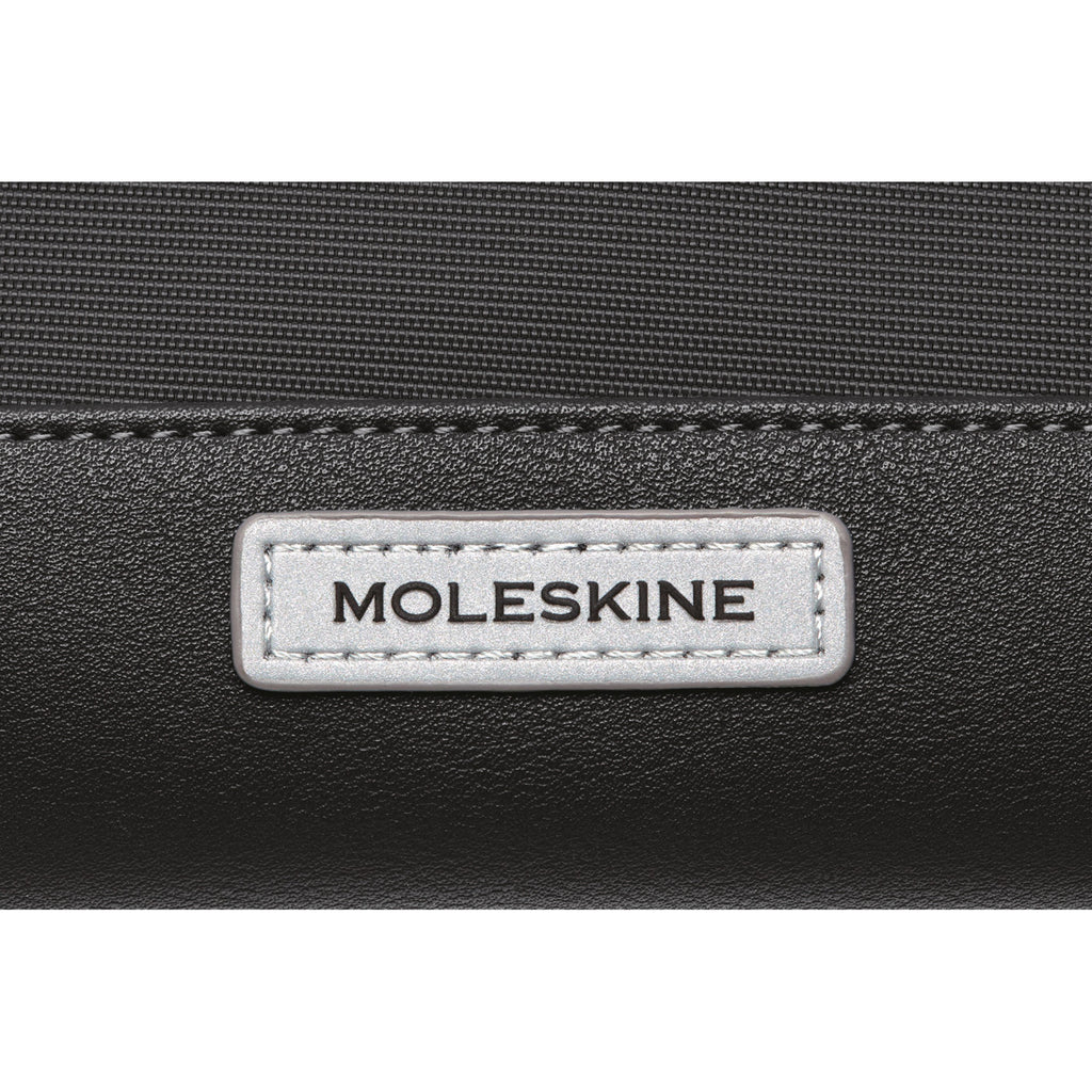 Moleskine Metro Roll Top Laptop Backpack, 30 L Transfer - Black - View 6