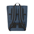 Moleskine Metro Roll Top Laptop Backpack, 30 L Transfer - Sapphire Blue - View 2