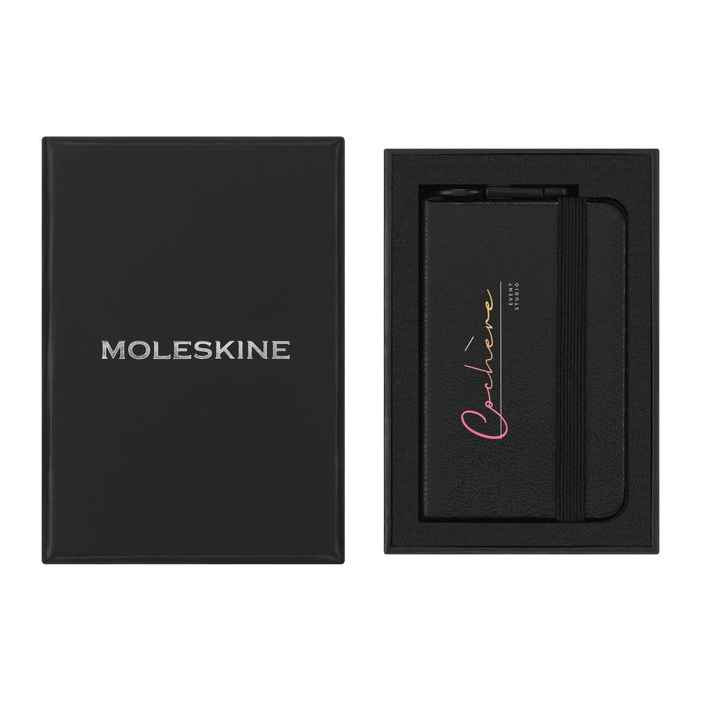 Moleskine Mini Notebook Charm with Keychain Full Color - Black - View 2