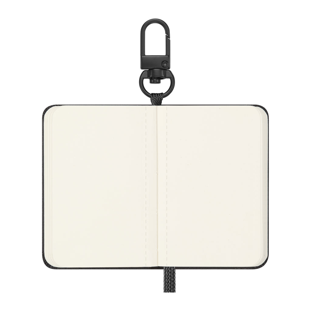 Moleskine Mini Notebook Charm with Keychain Full Color - Black - View 4