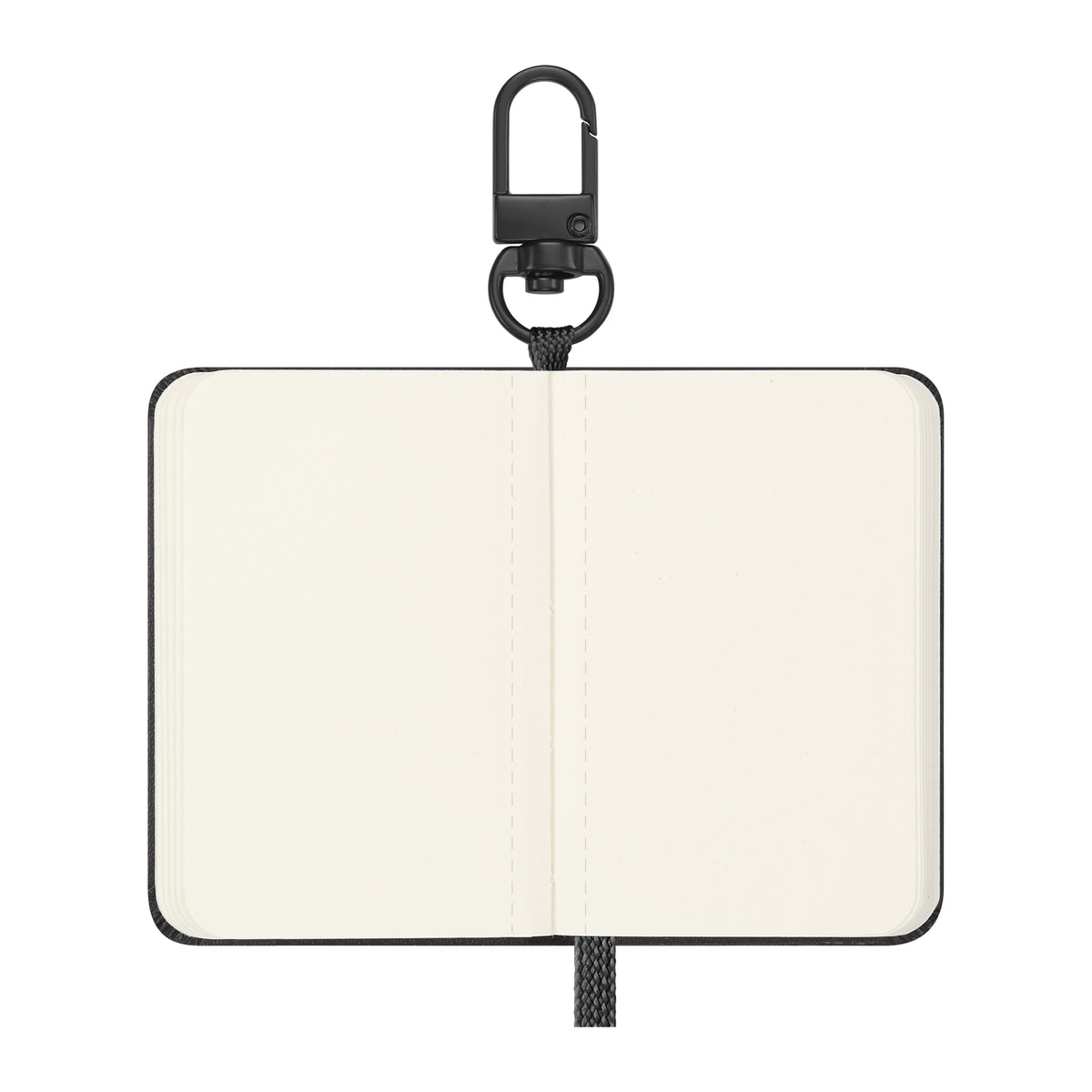 Moleskine Mini Notebook Charm with Keychain Full Color - Black - View 4