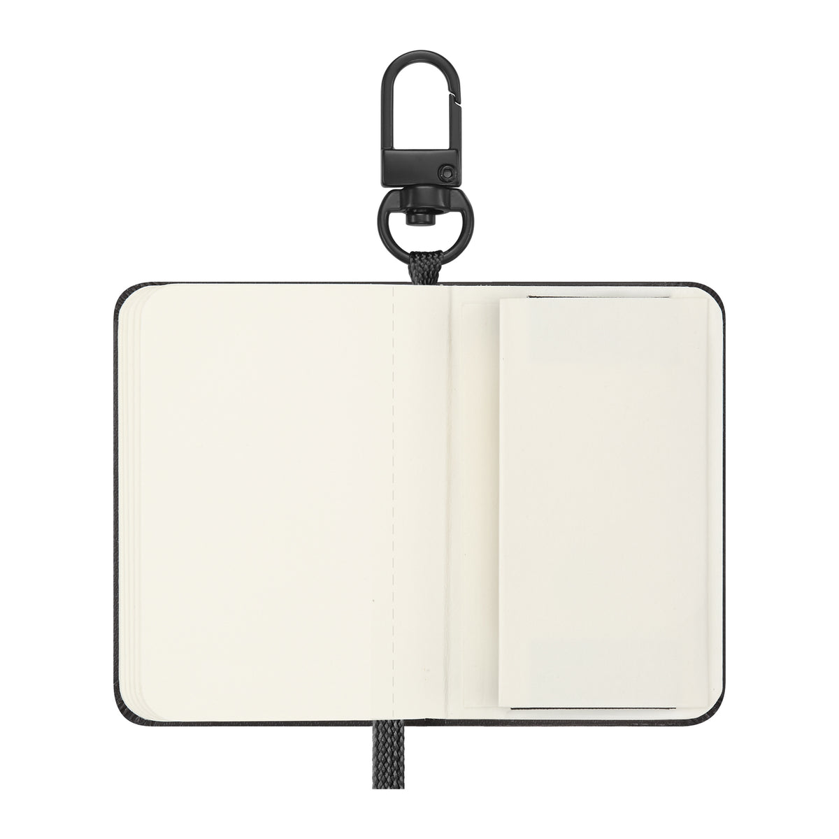 Moleskine Mini Notebook Charm with Keychain Full Color - Black - View 5
