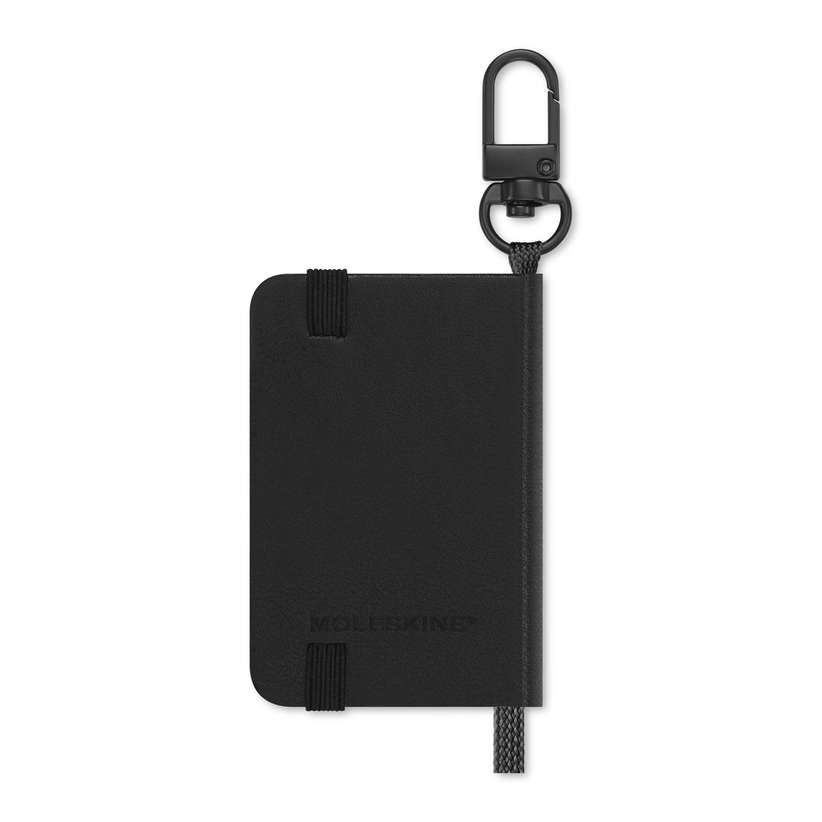 Moleskine Mini Notebook Charm with Keychain Full Color - Black - View 6