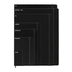Moleskine Mini Notebook Charm with Keychain Full Color - Black - View 7