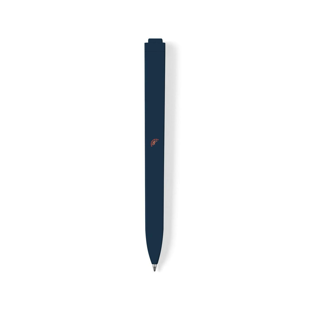 Moleskine Notebook and GO Pen Gift Set, Large Debossing - Navy Blue / Sapphire Blue - View 3