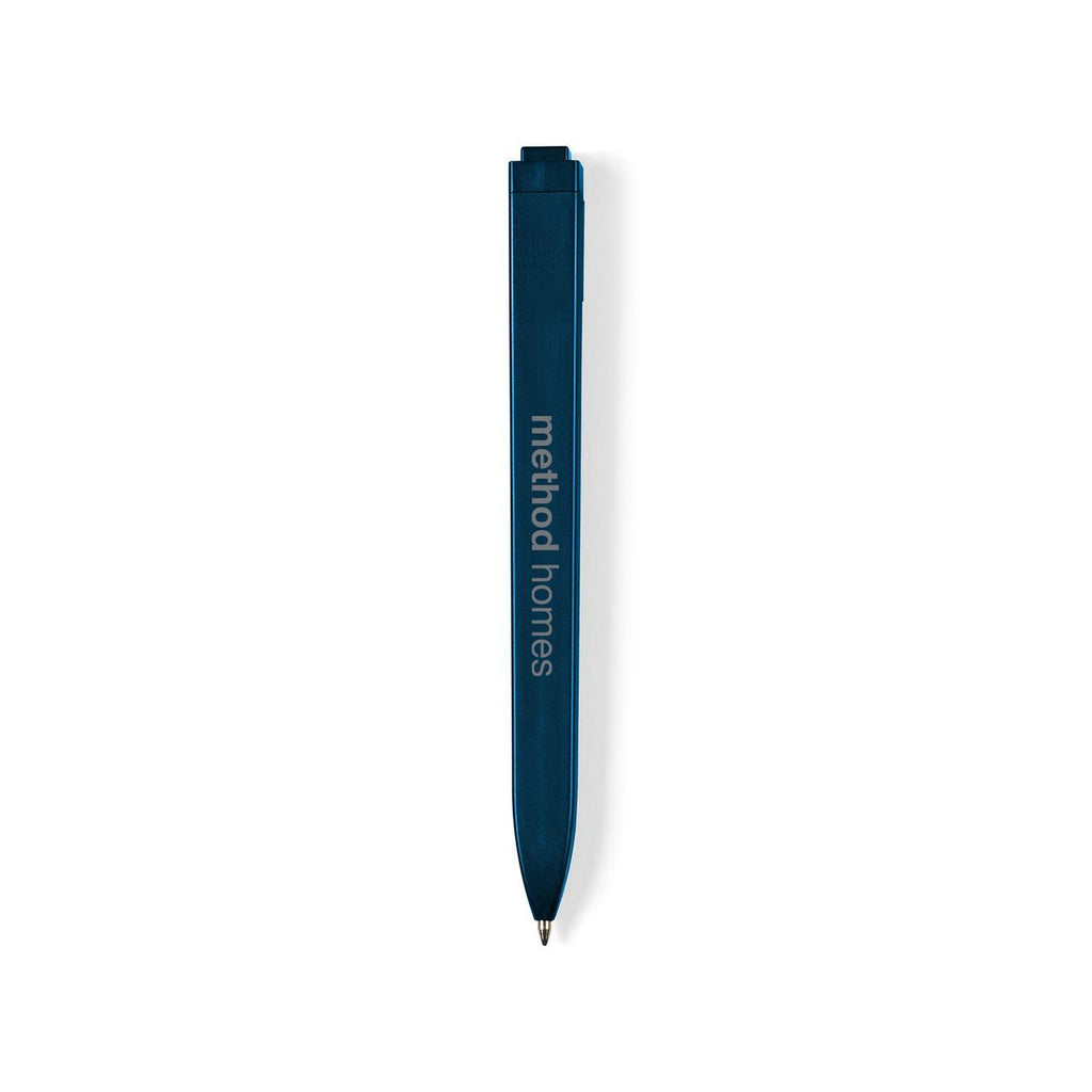 Moleskine Notebook and GO Pen Gift Set, Medium Debossing - Navy Blue / Sapphire Blue - View 4