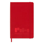 Moleskine Notebook and GO Pen Gift Set, Medium Laser Engraving - Scarlet Red - View 3