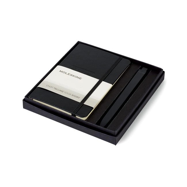 Moleskine Notebook and GO Pen Gift Set, Pocket