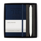 Moleskine Notebook and GO Pen Gift Set, Pocket - Sapphire Blue/White - View 2