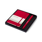 Moleskine Notebook and GO Pen Gift Set, Pocket - Scarlet Red - View 1