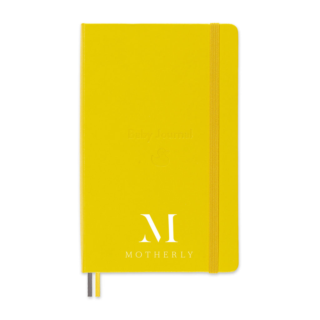 Moleskine Passion Journal, Baby Debossing - Golden Yellow - View 2