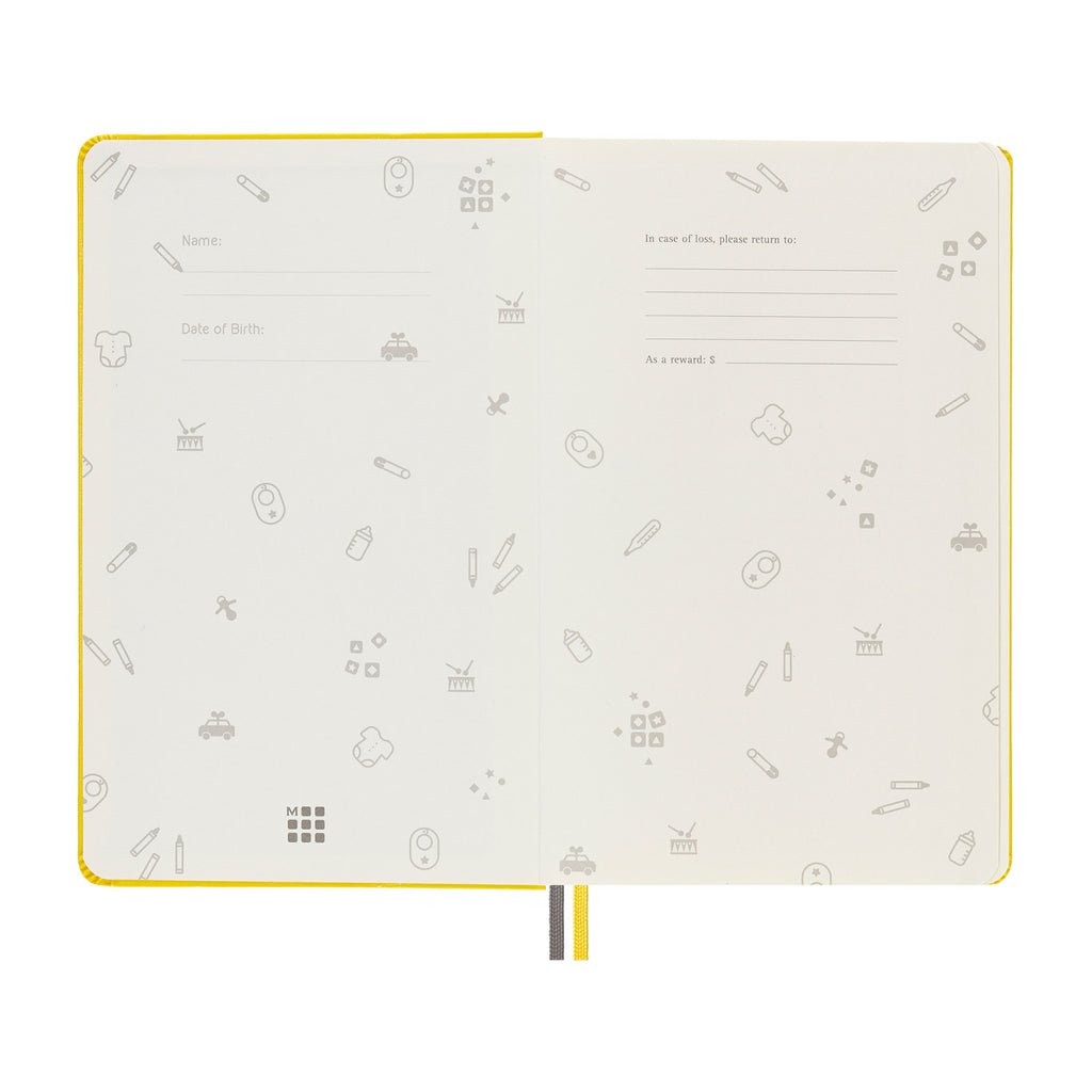 Moleskine Passion Journal, Baby Debossing - Golden Yellow - View 6