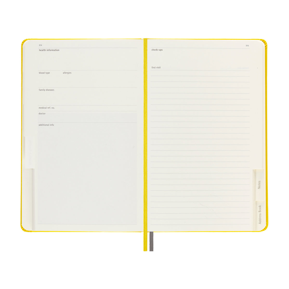 Moleskine Passion Journal, Baby - Golden Yellow - View 7