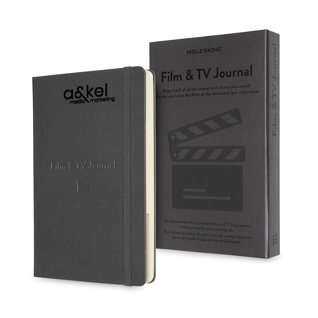Moleskine Passion Journal, Film and TV - Grey - View 1