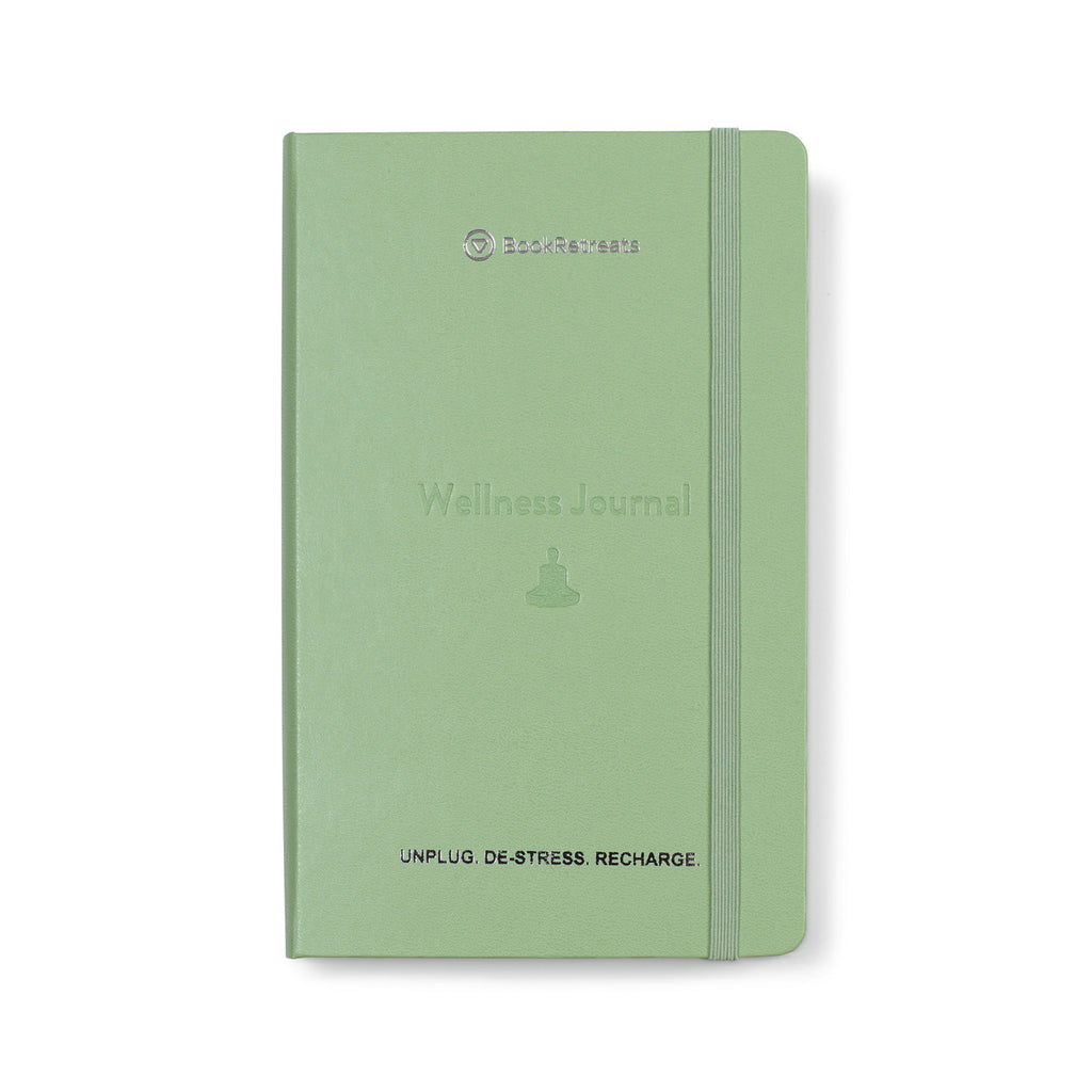Moleskine Passion Journal, Wellness Debossing - Willow Green - View 2