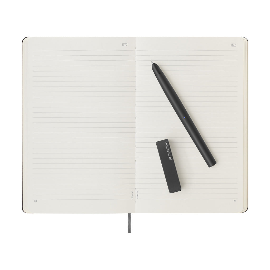Moleskine Smart Writing Set with Smart Pen and Notebook, Large Debossing - Black - View 6