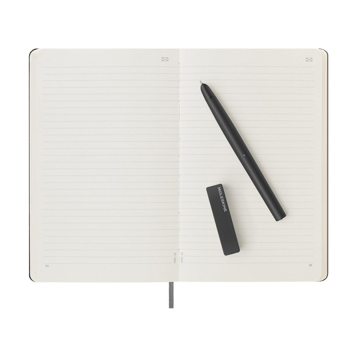 Moleskine Smart Writing Set with Smart Pen and Notebook, Large Debossing - Black - View 6