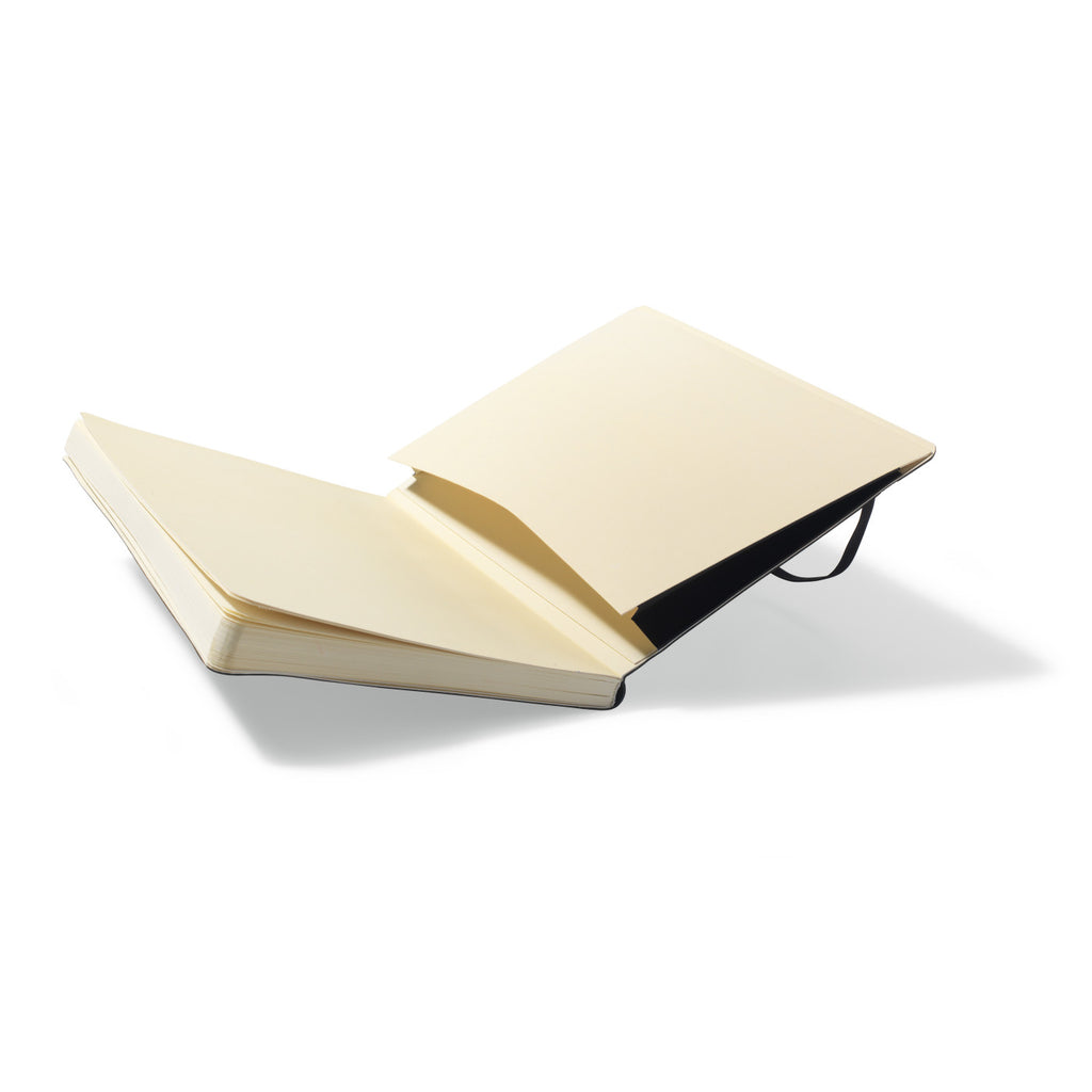 Moleskine Soft Cover Ruled Notebook, Large - Black - View 4