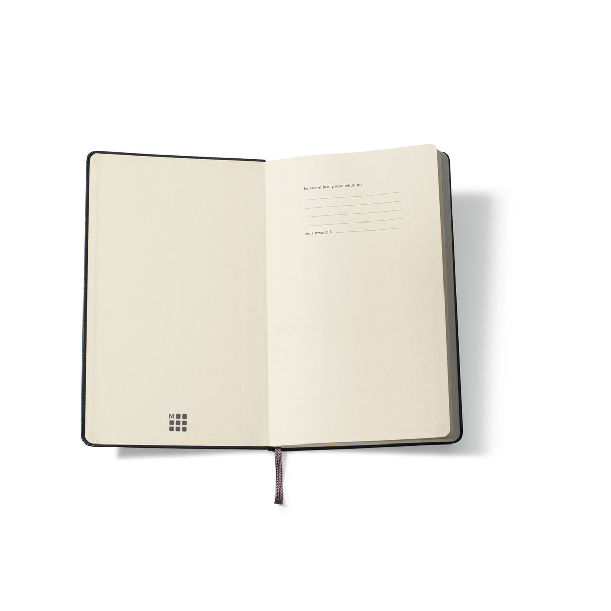 Moleskine Soft Cover Ruled Notebook, Large - Black - View 5