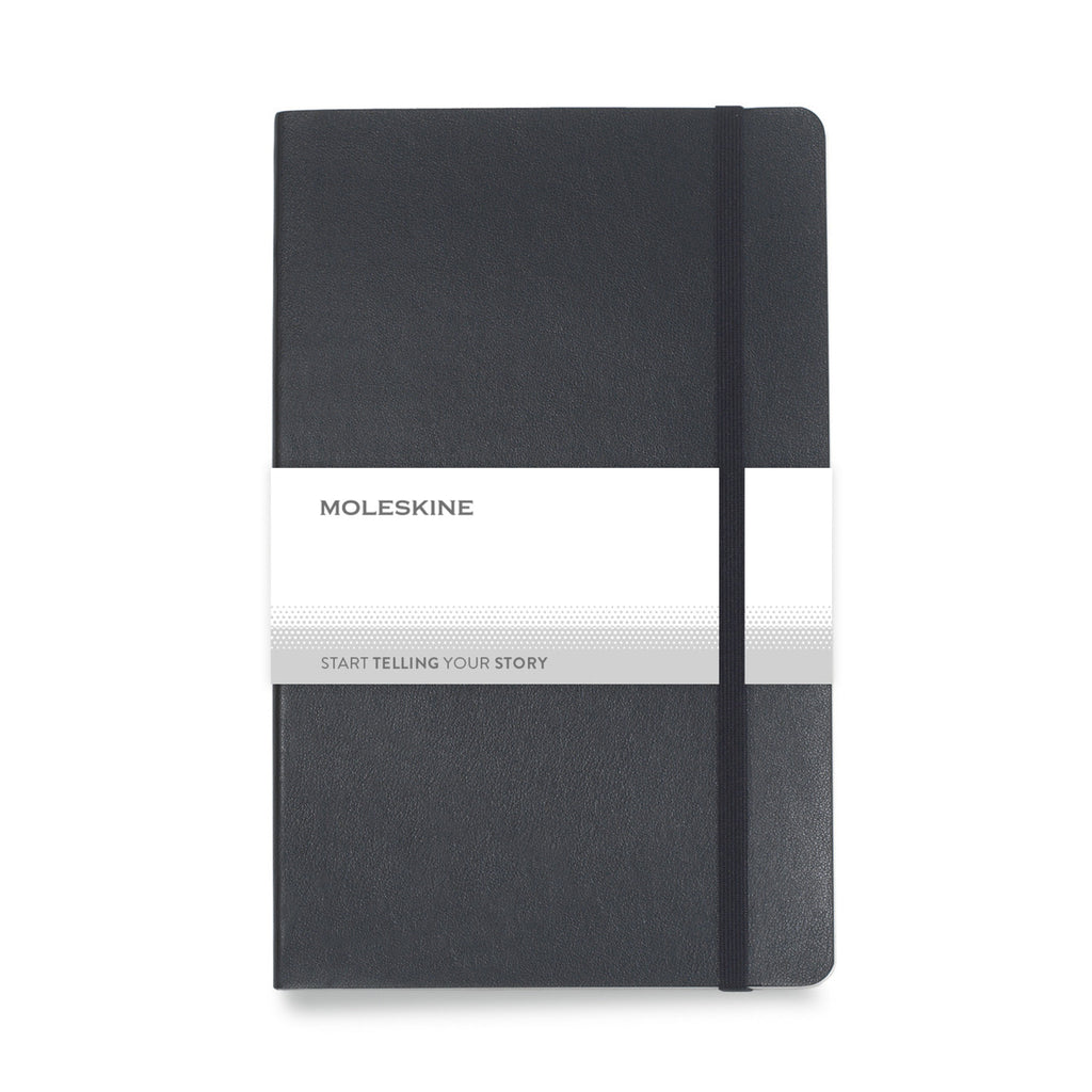 Moleskine Soft Cover Ruled Notebook, Large - Black - View 6