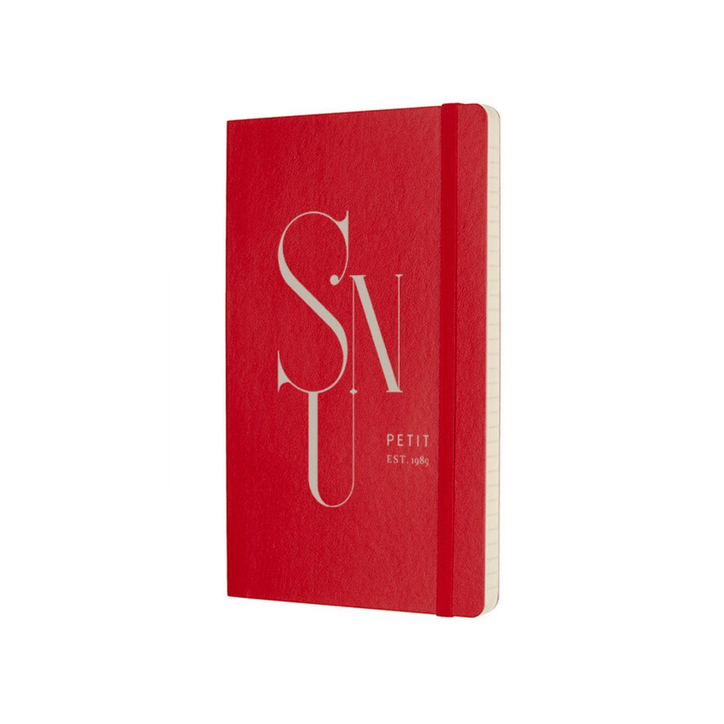 Moleskine Soft Cover Ruled Notebook, Large - Scarlet Red - View 2