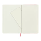 Moleskine Soft Cover Ruled Notebook, Large - Scarlet Red - View 6