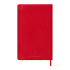 Moleskine Soft Cover Ruled Notebook, Large - Scarlet Red - View 7