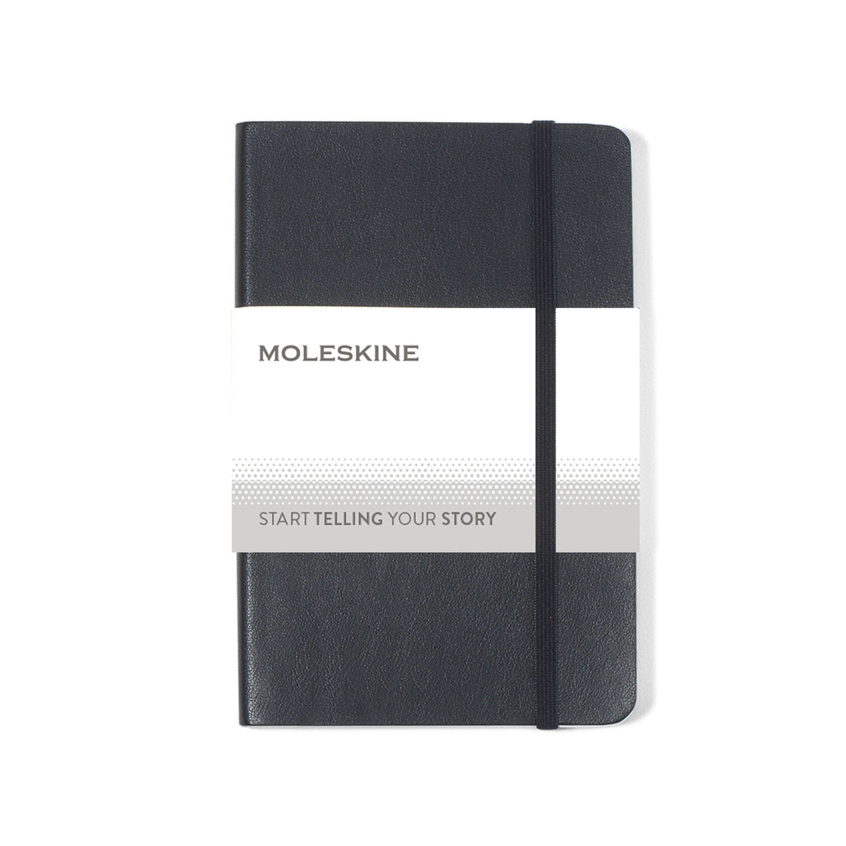 Moleskine Soft Cover Ruled Notebook, Pocket Debossing - Black - View 2