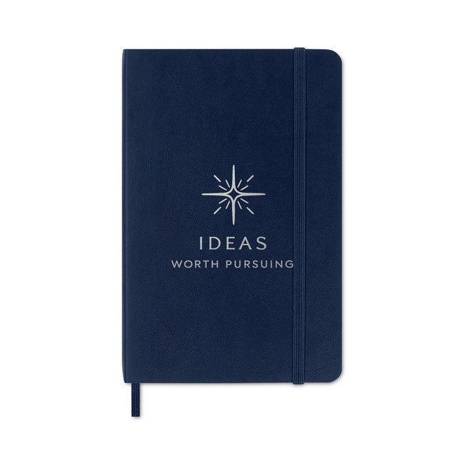 Moleskine Soft Cover Ruled Notebook, Pocket Debossing