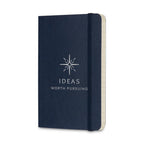 Moleskine Soft Cover Ruled Notebook, Pocket - Sapphire Blue - View 2