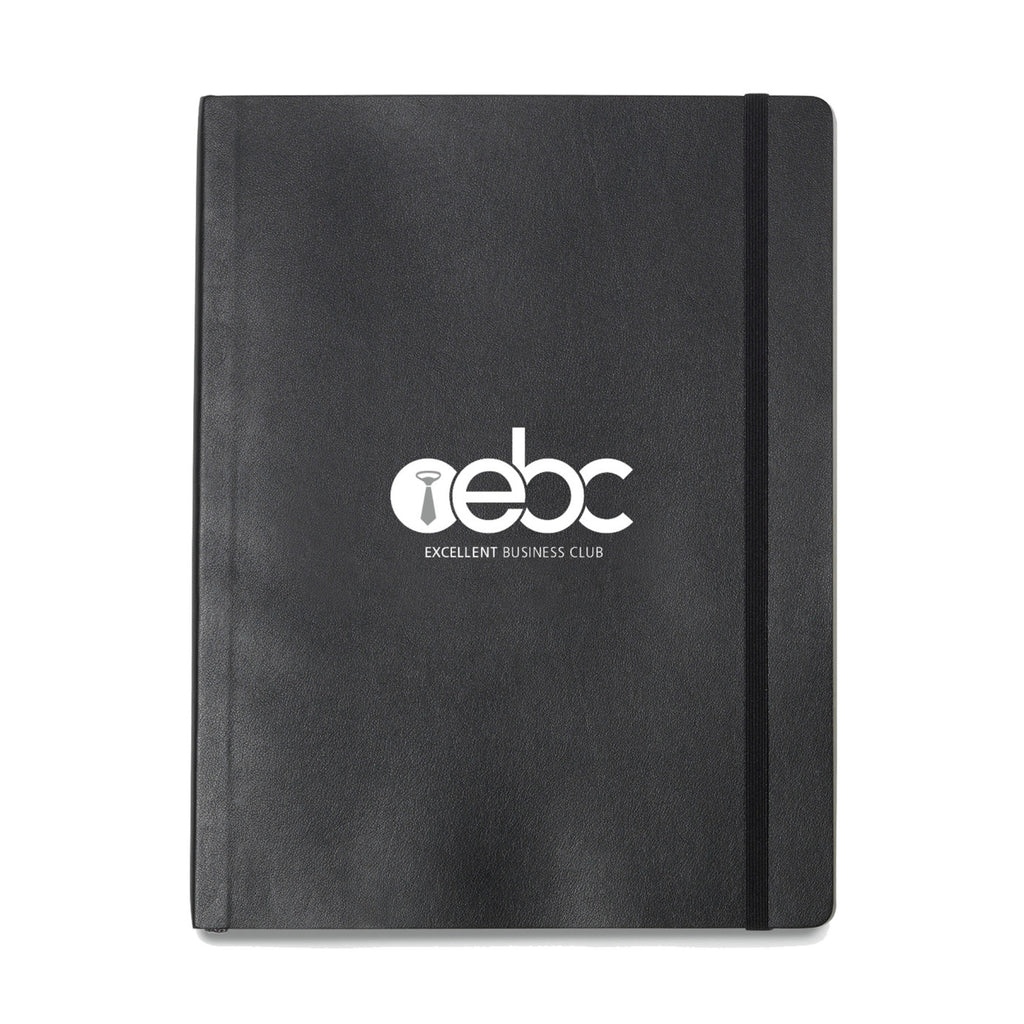 Moleskine Soft Cover Ruled Notebook, X-Large - Black - View 1