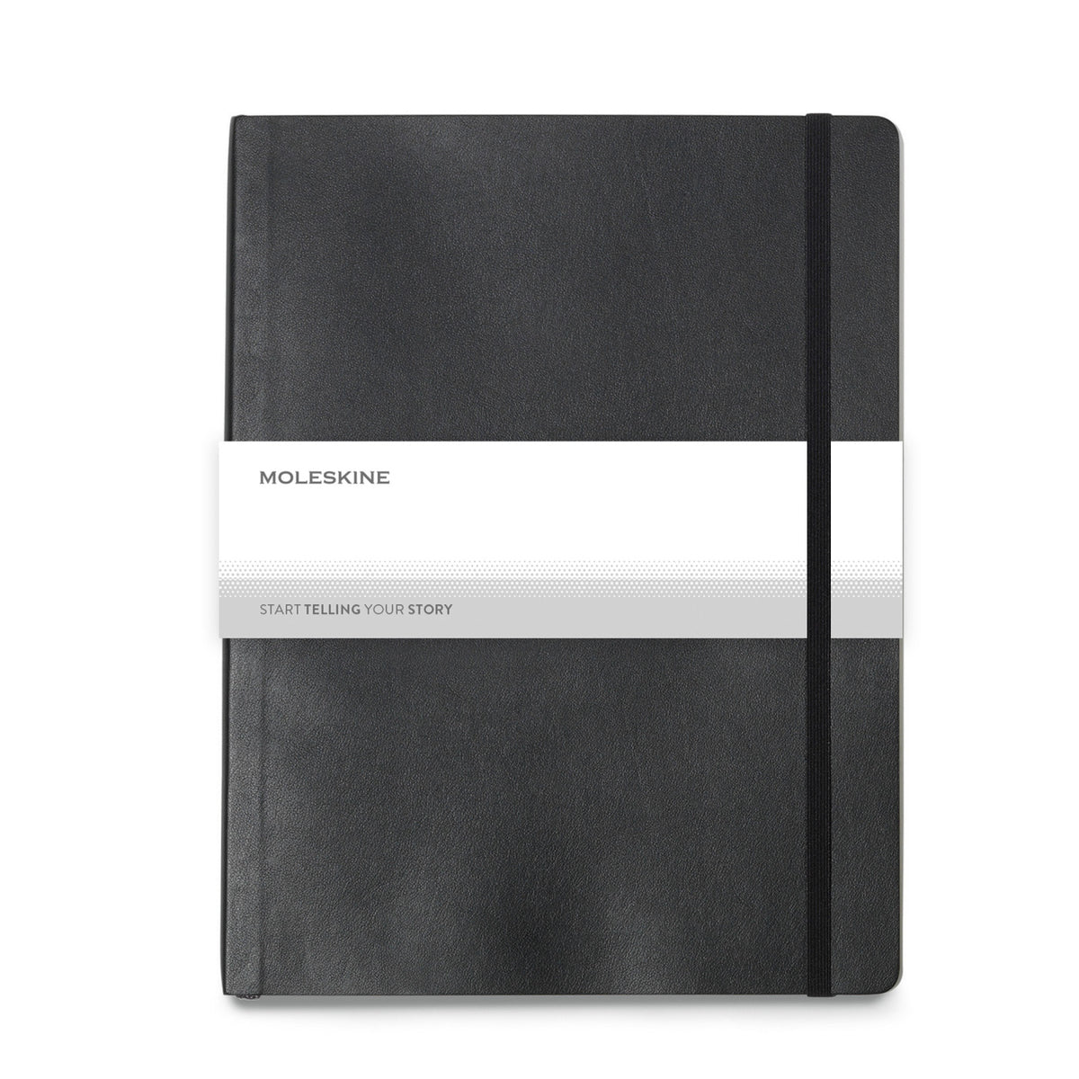 Moleskine Soft Cover Ruled Notebook, X-Large - Black - View 3