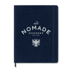 Moleskine Soft Cover Ruled Notebook, X-Large - Sapphire Blue - View 1