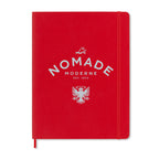 Moleskine Soft Cover Ruled Notebook, X-Large - Scarlet Red - View 1