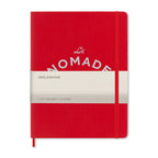Moleskine Soft Cover Ruled Notebook, X-Large - Scarlet Red - View 2