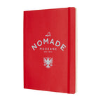 Moleskine Soft Cover Ruled Notebook, X-Large - Scarlet Red - View 3