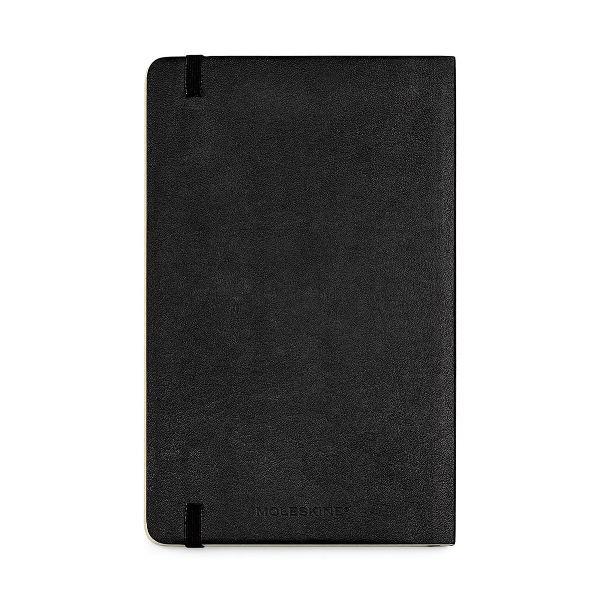 Moleskine Soft Cover Squared Notebook, Large - Black - View 2