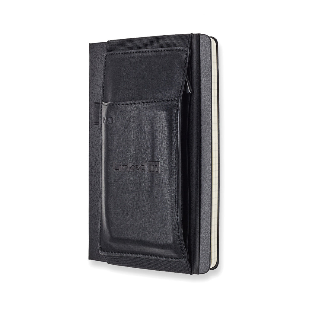 Moleskine Vegan Leather Tool Belt for Large Notebooks - Black - View 4