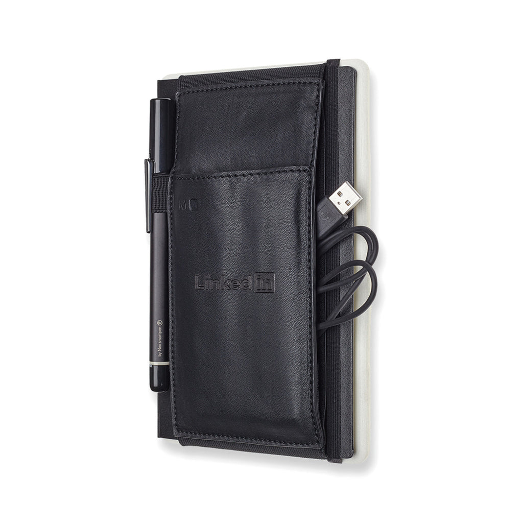 Moleskine Vegan Leather Tool Belt for Large Notebooks - Black - View 5
