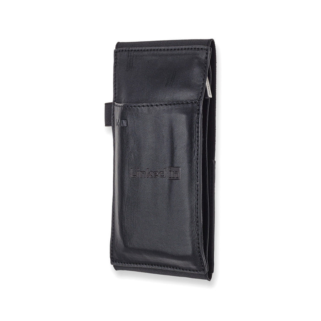 Moleskine Vegan Leather Tool Belt for Large Notebooks Debossing - Black - View 6