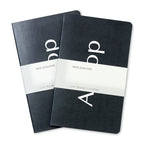 Moleskine Volant Journal Two Pack, Large Debossing - Black - View 1