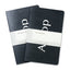 Moleskine Volant Journal Two Pack, Large Debossing - Black - View 1