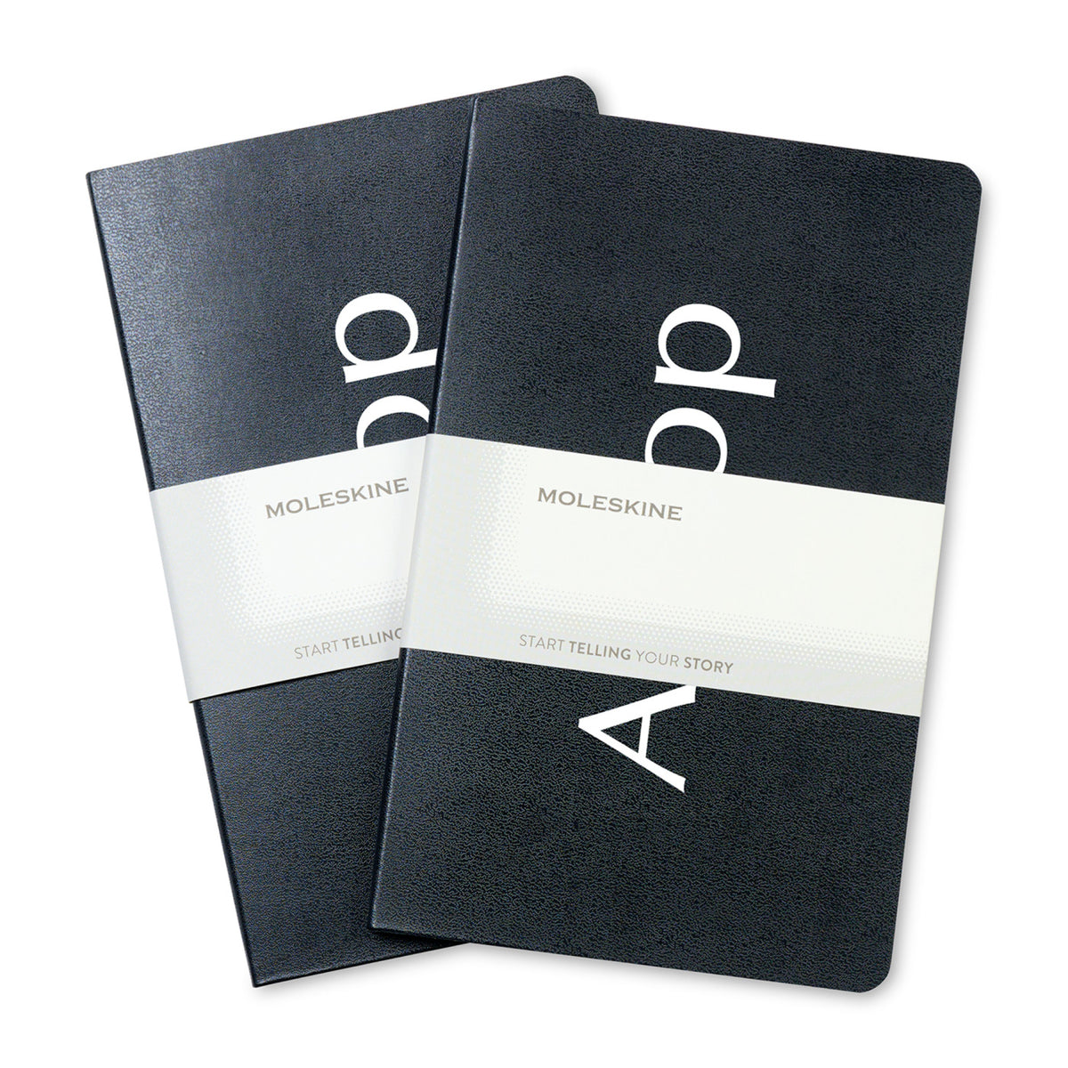 Moleskine Volant Journals in a Gift Box, Large - Black - View 2